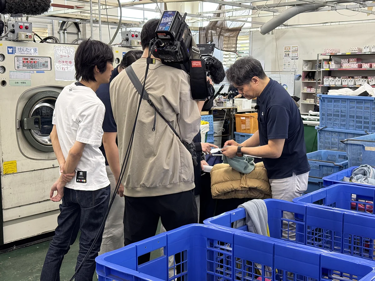 news おかえり 放送取材写真 1